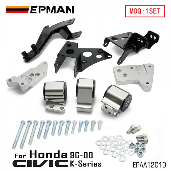 EPMAN Engine Mount Bracket K-Swap EK 96 97 98 99 00 for Honda Civic K20 K24 K-Series EPAA12G10 EPMAN Engine Mount Bracket K-Swap EK 96 97 98 99 00 for Honda Civic K20 K24 K-Series EPAA12G10