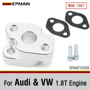 EPMAN Hybrid Oil Pan Adapter 1.8T Direct Fit for Audi TT Mk1 VW Mk4 1.8T Models Oil Drain Line EPAA01G339