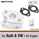 EPMAN Hybrid Oil Pan Adapter 1.8T Direct Fit for Audi TT Mk1 VW Mk4 1.8T Models Oil Drain Line EPAA01G339