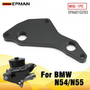 EPMAN Billet Aluminum Engineering Oil Thermostat Delete Plate for BMW N54/N55 Engines EPAA01G293