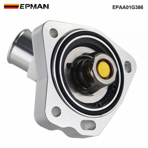 EPMAN Aluminum Thermostat Housing - Swivel Neck, 180°F Spec, Bolt-On, For K-Series K20/K24 EPAA01G386