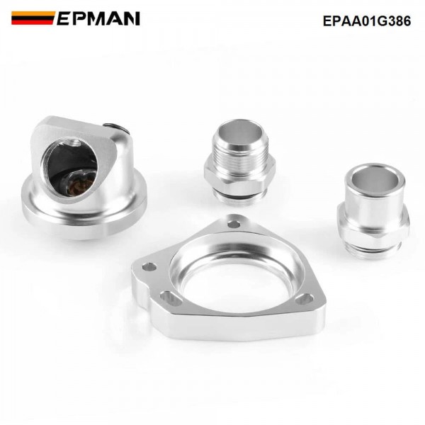 EPMAN Aluminum Thermostat Housing - Swivel Neck, 180°F Spec, Bolt-On, For K-Series K20/K24 EPAA01G386