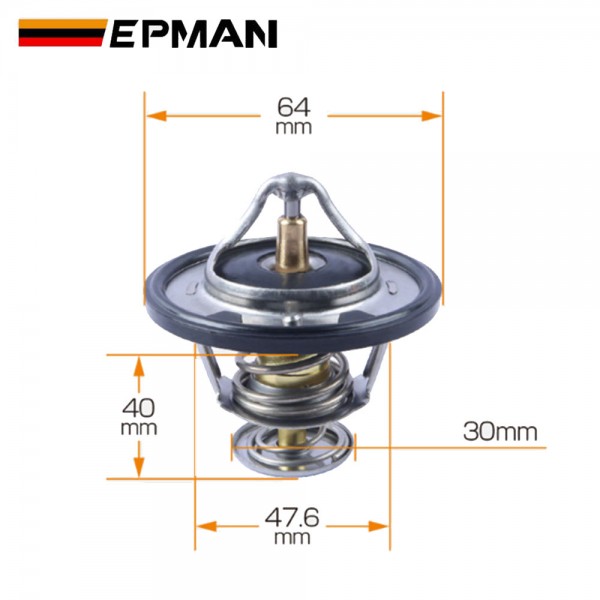 EPMAN Engine Coolant Thermostat Low-Temperature Primary Cooling System Thermostat Car Accessory For Mitsubishi For Nissan Sport 