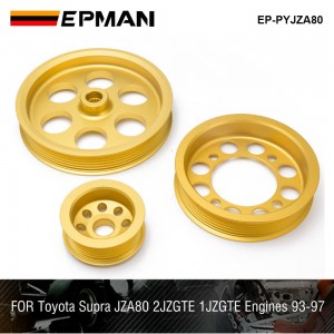 EPMAN Lightweight Crank Pulley For 93-97 Toyota Supra JZA80 2JZGTE Underdrive EP-PYJZA80