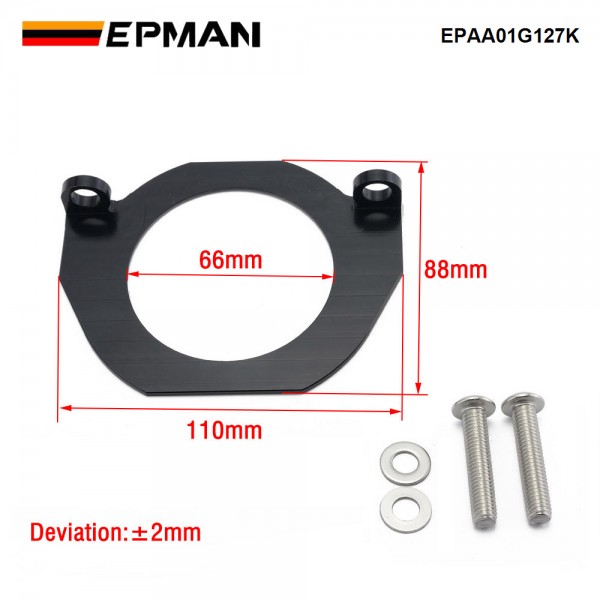EPMAN Heavy Duty Serpentine Belt Crank Seal Guard for BMW 335i 528i 135i N54 N55 S55 EPAA01G127K EPMAN Heavy Duty Serpentine Belt Crank Seal Guard for BMW 335i 528i 135i N54 N55 S55 EPAA01G127K