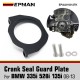 EPMAN Heavy Duty Serpentine Belt Crank Seal Guard for BMW 335i 528i 135i N54 N55 S55 EPAA01G127K