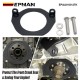 EPMAN Heavy Duty Serpentine Belt Crank Seal Guard for BMW 335i 528i 135i N54 N55 S55 EPAA01G127K