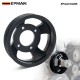 EPMAN Aluminum Water Pump Pulley for BMW M52TU/M54 Engines - CNC 6061-T6 Billet, Anodized Black, Direct Fit for E46/E39/E60/E83/E53/Z3/Z4 - Longer Life Than Plastic EPAA01G265