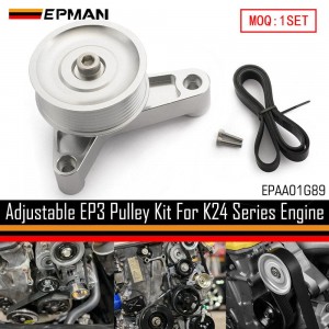 EPMAN K Series Swap Adjustable EP3 Idler Pulley Kit For Honda Civic Integra K24 Performance EPAA01G89
