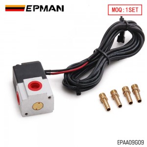 EPMAN Auto Turbo Kit 3 Ports E-Boost Control Solenoid Kit For Electronic Boost Controller EPAA09G09