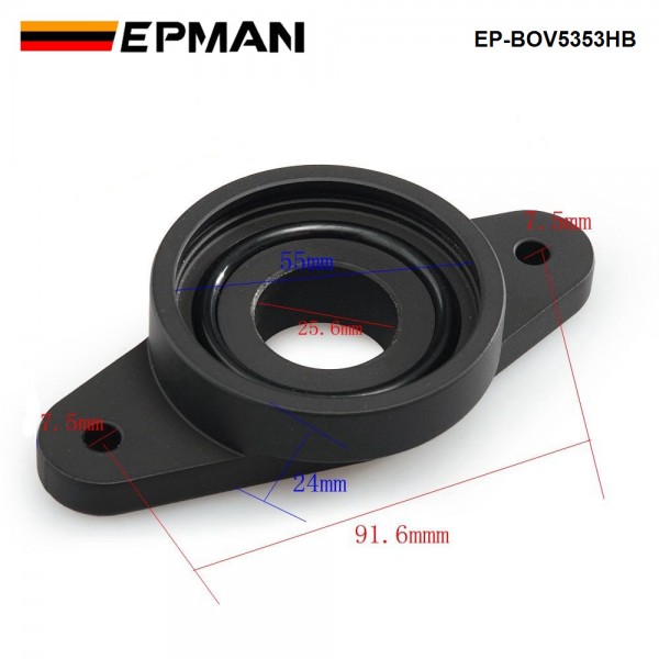 EPMAN BOV Flange Adapter Blow Off Valve For SSQV SQV Adapter For Subaru Impreza WRX 08-14 EP-BOV5353HB EPMAN BOV Flange Adapter Blow Off Valve For SSQV SQV Adapter For Subaru Impreza WRX 08-14 EP-BOV5353HB