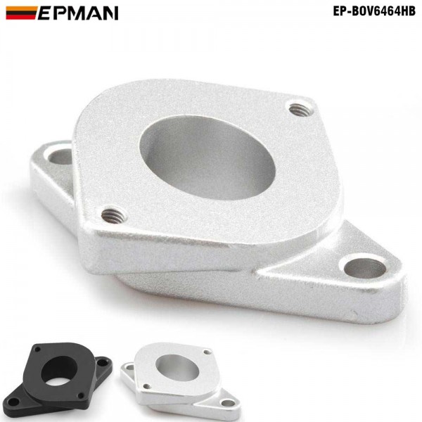 EPMAN Billet Aluminum FV/RS/RZ/S Blow Off Valve BOV Flange Adapter For Nissan R32 Skyline EP-BOV6464HB