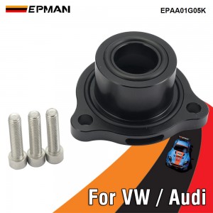 EPMAN Aluminum Blow Off Valve Adapter Spacer BOV For VW Golf GTI Mk7 Mk7.5 For Audi A3/A4/TT Turbo Boost Pressure To Atmosphere EPAA01G05K