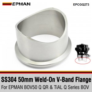 EPMAN Blow off Valve SS304 Flange Weld for EPMAN BOV50 Q QR Series 50mm BOV EPCGQ273