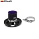 EPMAN 3" Full Aluminum Shor Ram Intake Velocity Flow Stack With Clamps And Slicone Reducer Hose