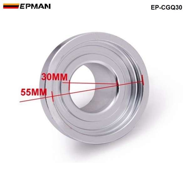 EPMAN - Aluminum HKS SSQV SQV Bov Blow Off Valve Flange Adapter EP-CGQ30