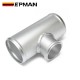 TANSKY 51mm 57mm 63mm 70mm 76mm Aluminium Blow Off Valve Adapter T Pipe For Tail 50mm BOV TANSKY 51mm 57mm 63mm 70mm 76mm Aluminium Blow Off Valve Adapter T Pipe For Tail 50mm BOV