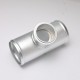 TANSKY 51mm 57mm 63mm 70mm 76mm Aluminium Blow Off Valve Adapter T Pipe For Tail 50mm BOV