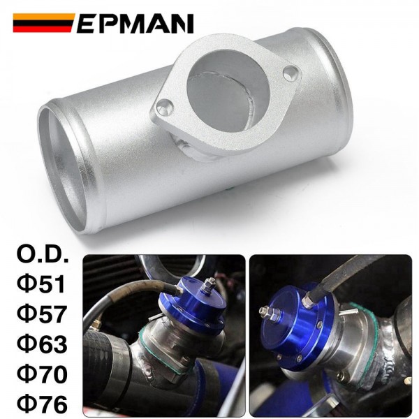 TANSKY 2" 2.25" 2.5" 2.75" 3" Turbo Blow Off Valve Flange Adapter T-Pipe For Type-S RS RZ FV Bov TANSKY 2" 2.25" 2.5" 2.75" 3" Turbo Blow Off Valve Flange Adapter T-Pipe For Type-S RS RZ FV Bov