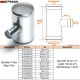 TANSKY Blow Off Valve Adapter Aluminum T-Pipe Shape Tube Spout 25mm Pipe OD 25/ 32/ 38/ 45/ 51/ 57/ 60/ 63/ 70/ 76/ 80/ 89/ 102mm TANSKY Blow Off Valve Adapter Aluminum T-Pipe Shape Tube Spout 25mm Pipe OD 25/ 32/ 38/ 45/ 51/ 57/ 60/ 63/ 70/ 76/ 80/ 89/ 102mm