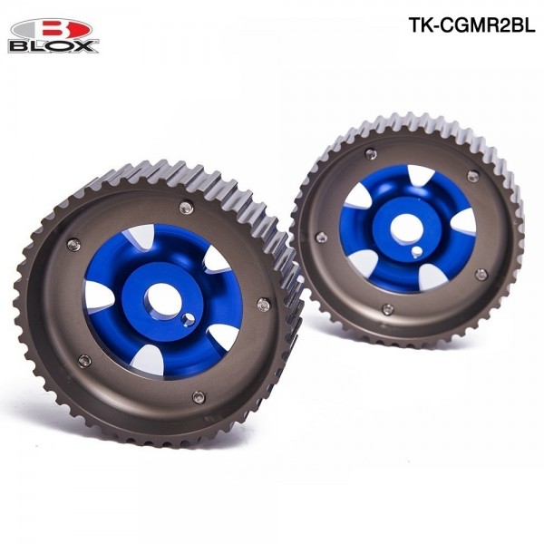 2PCS BLOX Adjustable Aluminium Camshaft Cam Gear For Toyota Celica/MR2/3S-GTE TK-CGMR2BL