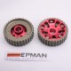 1 Pair/Set Adjustable Cam Gears Alloy Timing Gear FOR DOHC B16 B17 B18 B20 B21 B-Series For Honda Civic (Blue,Red) TK-CGB16 1 Pair/Set Adjustable Cam Gears Alloy Timing Gear FOR DOHC B16 B17 B18 B20 B21 B-Series For Honda Civic (Blue,Red) TK-CGB16