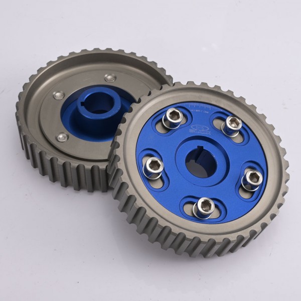 1 Pair/Set Cam Gears For Honda Civic D16A SOHC Integra (Blue) EP-CGD16BL 1 Pair/Set Cam Gears For Honda Civic D16A SOHC Integra (Blue) EP-CGD16BL