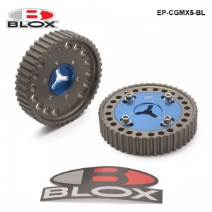 EPMAN - 2PCS/SET BLOX Cam Gear Pulley For Mazda MX-5 MX5 BP6 BP8 NB6 NB8 MX5 Camshaft Gears EP-CGMX5-BL