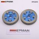 EPMAN 1 Pair/Set Cam Gears For Honda Civic D16A SOHC Integra (Blue) EPCGD16