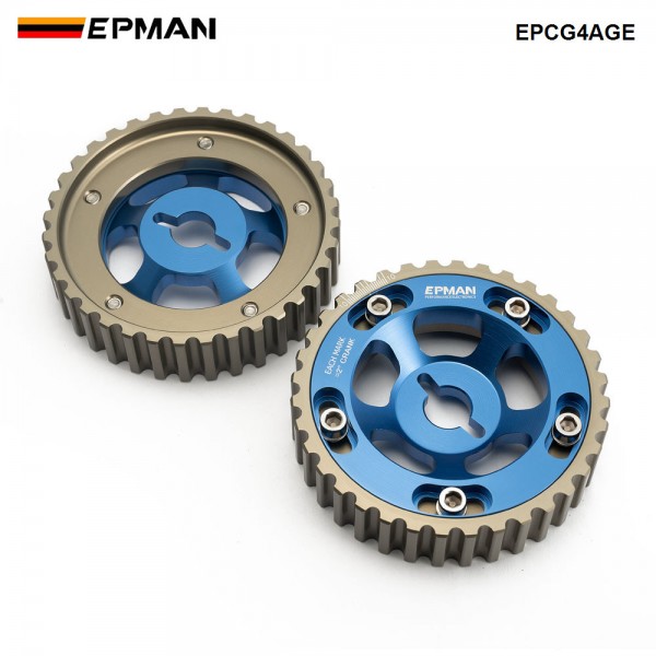 BLOX 1Pair/Set Cam Gears For Toyota All Models 84-89 4AGE (Blue,Red) TK-CG4AGE BLOX 1Pair/Set Cam Gears For Toyota All Models 84-89 4AGE (Blue,Red) TK-CG4AGE