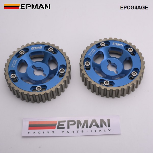 BLOX 1Pair/Set Cam Gears For Toyota All Models 84-89 4AGE (Blue,Red) TK-CG4AGE BLOX 1Pair/Set Cam Gears For Toyota All Models 84-89 4AGE (Blue,Red) TK-CG4AGE