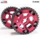 BLOX 1Pair/Set Cam Gears For Toyota All Models 84-89 4AGE (Blue,Red) TK-CG4AGE BLOX 1Pair/Set Cam Gears For Toyota All Models 84-89 4AGE (Blue,Red) TK-CG4AGE