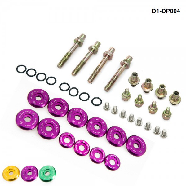 D1 Spec Sport RACING for B-Series Vtec Low-Profile Anodise Aluminum Racing Valve Cover Hardware D1-DP004 D1 Spec Sport RACING for B-Series Vtec Low-Profile Anodise Aluminum Racing Valve Cover Hardware D1-DP004