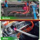 EPMAN Aluminium Alloy Engine Spark Plug Wire Divider Separator Kit for 8mm 9mm 10mm Wire EPMAN Aluminium Alloy Engine Spark Plug Wire Divider Separator Kit for 8mm 9mm 10mm Wire