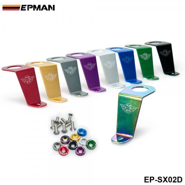 EPMAN Racing  Aluminum Radiator Stay Bracket for Honda 92-95 CIVIC EG6 EG9 EG Si for Password:JDM Style EP-SX02D