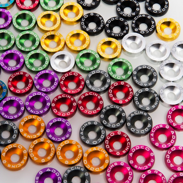 ADDCO - 50PACKS/LOT Fender Washers Bumper Washer License Plate Bolts Kits for Honda Civic EK EP AP DC2 DC5 AD-DP01S ADDCO - 50PACKS/LOT Fender Washers Bumper Washer License Plate Bolts Kits for Honda Civic EK EP AP DC2 DC5 AD-DP01S
