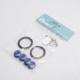 ADDCO 50PACKS/LOT JDM Aluminum Quick Release Fasteners Kit Fit FOR TRUNK/HATCH LIDS/BUMPER AD-DQ002 ADDCO 50PACKS/LOT JDM Aluminum Quick Release Fasteners Kit Fit FOR TRUNK/HATCH LIDS/BUMPER AD-DQ002
