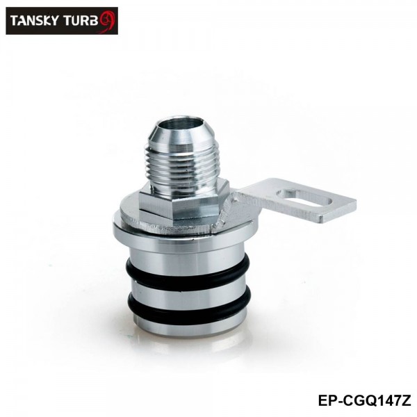 TANSKY - Engine Billet Aluminum Block Plug Adapter Breather Fitting to 10AN Fit For Honda Integra B16/B18 Engines only EP-CGQ147Z TANSKY - Engine Billet Aluminum Block Plug Adapter Breather Fitting to 10AN Fit For Honda Integra B16/B18 Engines only EP-CGQ147Z