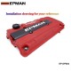 EPMAN Racing VTEC Valve Cover Washers Bolts Hardware Kit For HONDA Civic ACURA Integra EP-DP004 EPMAN Racing VTEC Valve Cover Washers Bolts Hardware Kit For HONDA Civic ACURA Integra EP-DP004