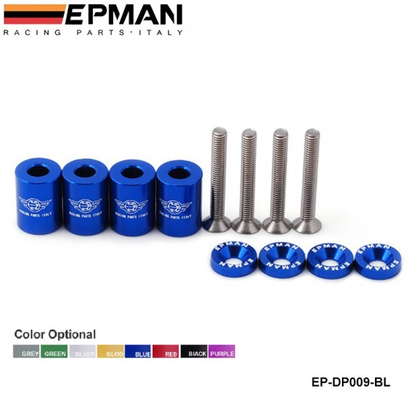 thumbnail image 2 of Add Some Airflow With These 6mm Black Billet Hood Vent Spacer Riser Kits 2 of 5