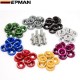 EPMAN 8PCS/Pack Fender Washers Bumper Washer License Plate Bolts Kits for Honda Civic EK EP AP DC2 DC5 EP-DP01S