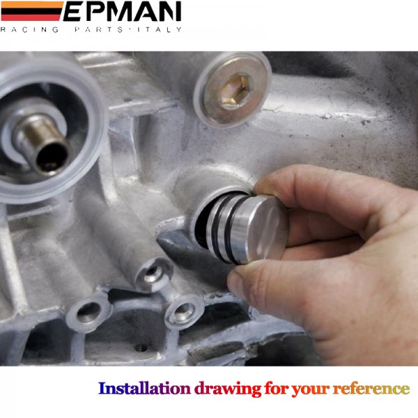 EPMAN Rear Block Breather Plug FOR HONDA ACURA B16 B18 EP-FG005