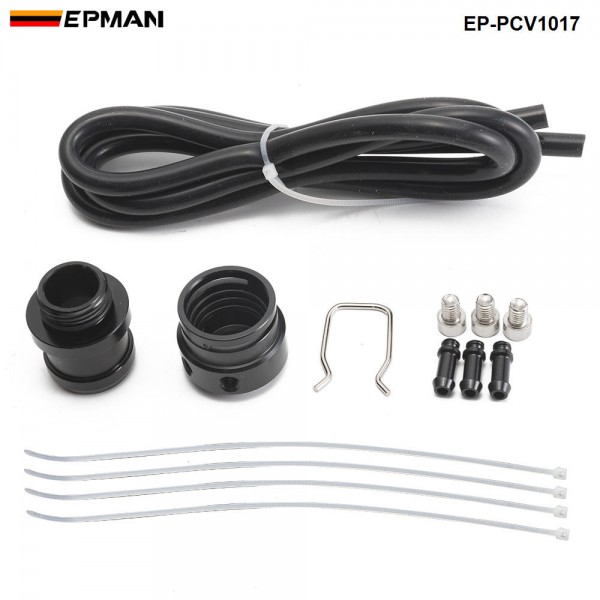 EPMAN Billet PCV Delete Plate Kit Revamp Adapter for Volkswagen Audi SEAT Skoda EA113 Engines EP-PCV1017 