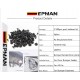 100PCS/Pack 8mm Car Universal Mixed Door Trunk Rack Bumper Expansion Screw Threaded Nail Plastic Interior Clip EP-SLK100D