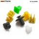 200PCS/Pack Universal Mixed Auto Fastener Car Bumper Clips Retainer Car Fastener Rivet Door Panel Fender Liner EP-SLK200H