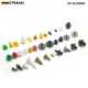  500PCS/Pack Car Door Trim Panel Clip Fasteners Auto Bumper Rivet Fastener Clip Assortments Kit Push EP-SLK500H 