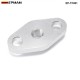 EPMAN Car Billet Aluminum T3/T4 Turbo Charger 1/8" NPT Oil Drain Line Fitting EP-TF001