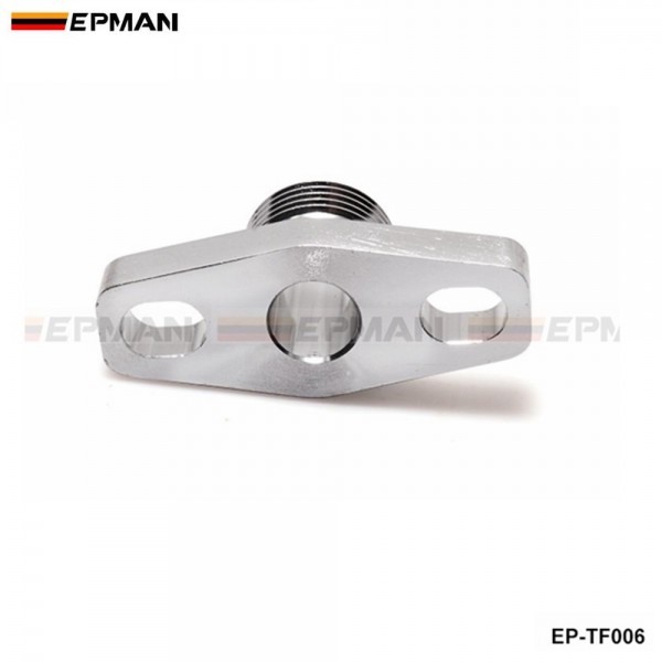 EPMAN Turbo Oil Drain Outlet Flange Gasket Adapter Kit AN10 Fitting T3 T4 EP-TF006