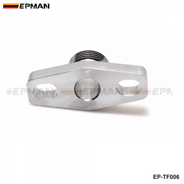 EPMAN Turbo Oil Drain Outlet Flange Gasket Adapter Kit AN10 Fitting T3 T4 EP-TF006 EPMAN Turbo Oil Drain Outlet Flange Gasket Adapter Kit AN10 Fitting T3 T4 EP-TF006