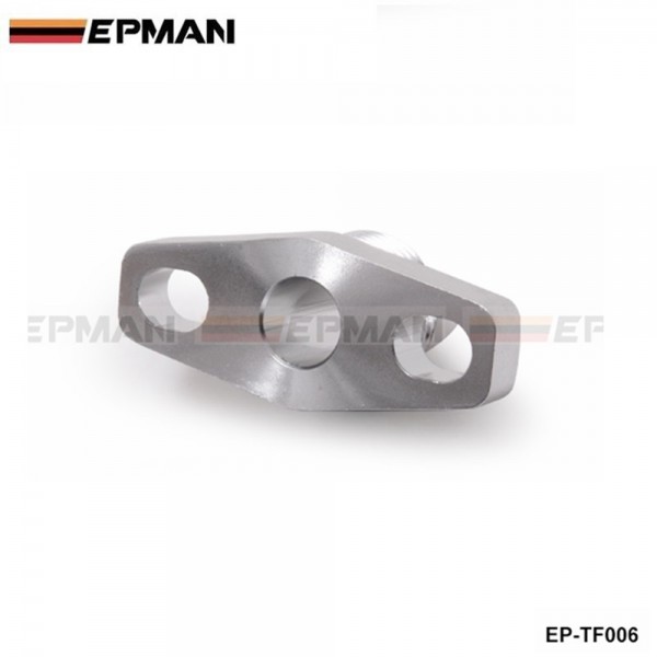 EPMAN Turbo Oil Drain Outlet Flange Gasket Adapter Kit AN10 Fitting T3 T4 EP-TF006 EPMAN Turbo Oil Drain Outlet Flange Gasket Adapter Kit AN10 Fitting T3 T4 EP-TF006